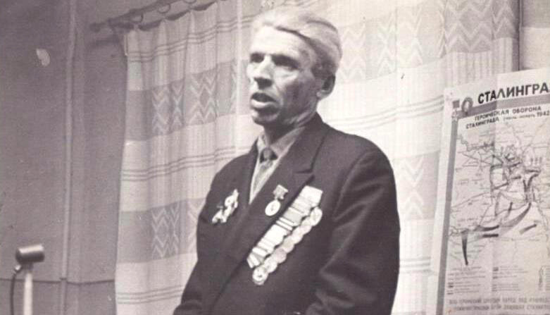 Участник Сталинградской битвы Иван Николаевич Полежаев (1915 - 1992)