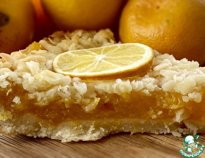 Вкусный лимонный пирог