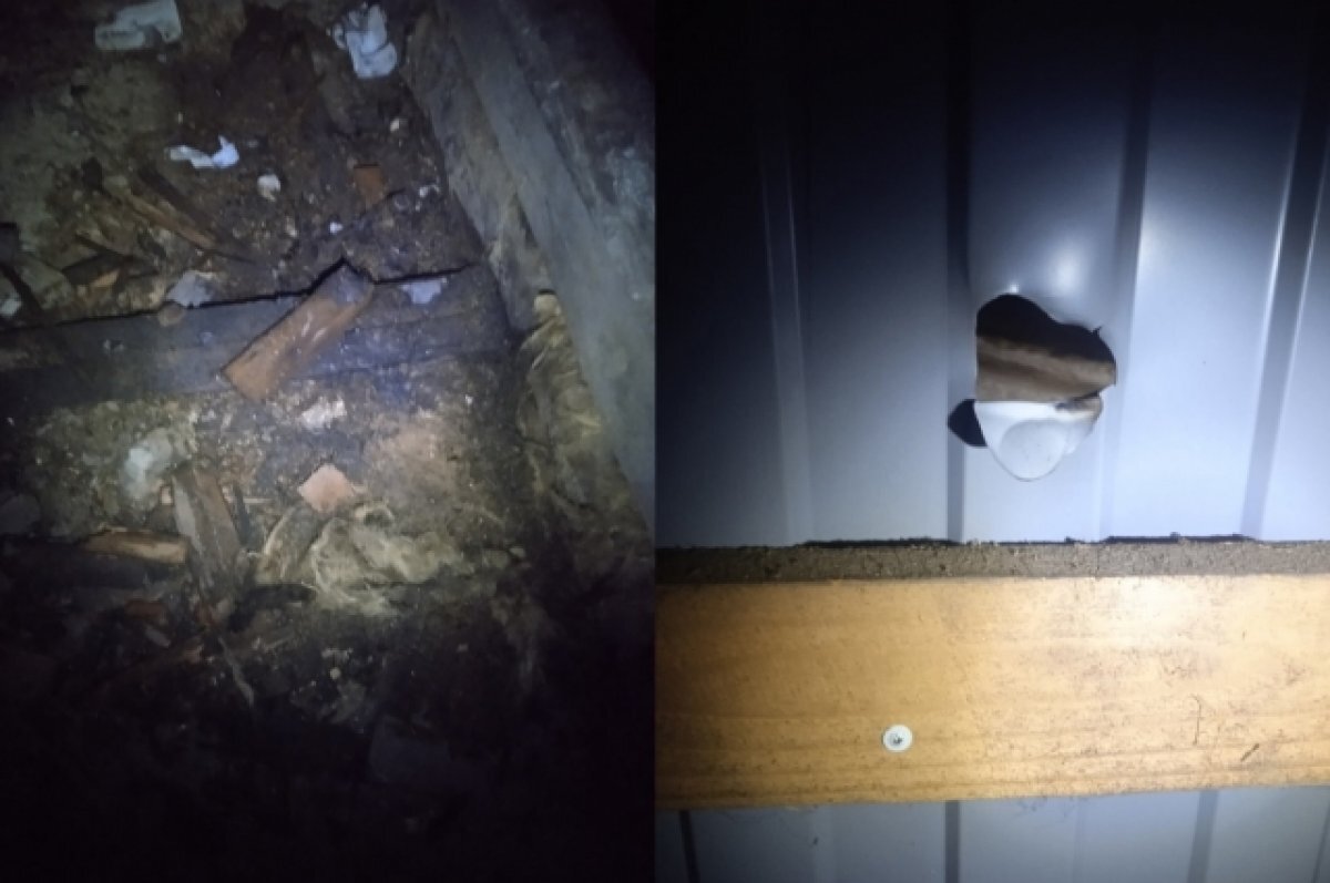    В Тверской области из-за пущенного на улице фейерверка вспыхнул чердак дома