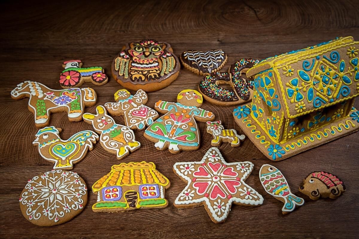 Рождественские медовые пряники