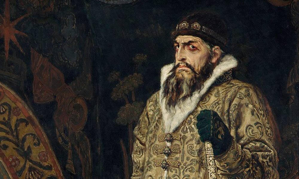 Фрагмент картины Виктора Васнецова. «Царь Иван Васильевич Грозный», 1897 г.