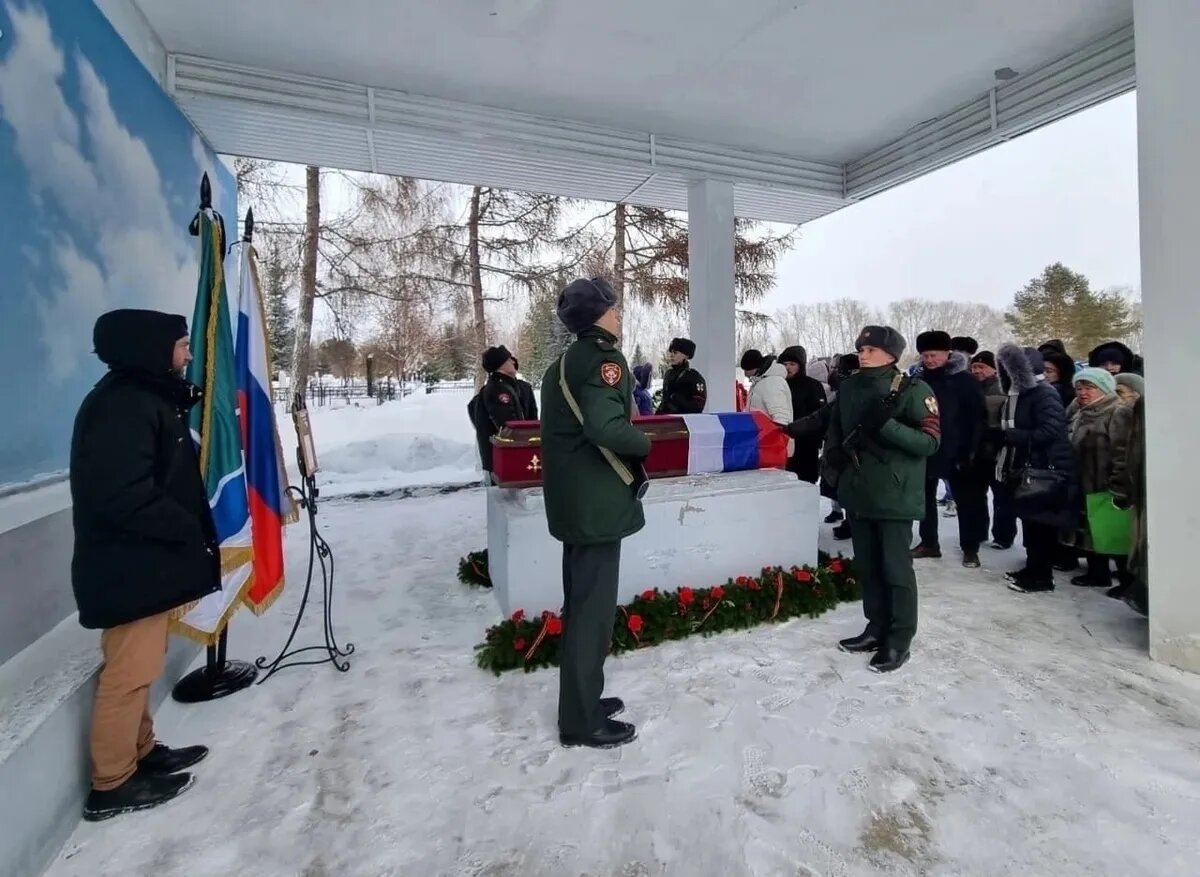 Похороны Алексея Дулина. Фото: Новосибирск скорбит