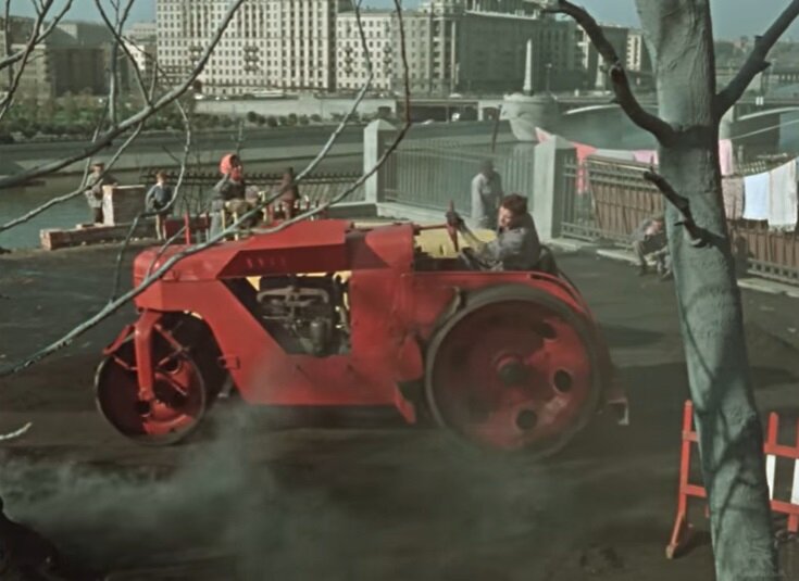 Кадр из фильма «Каток и скрипка» (1960). Скриншот. 