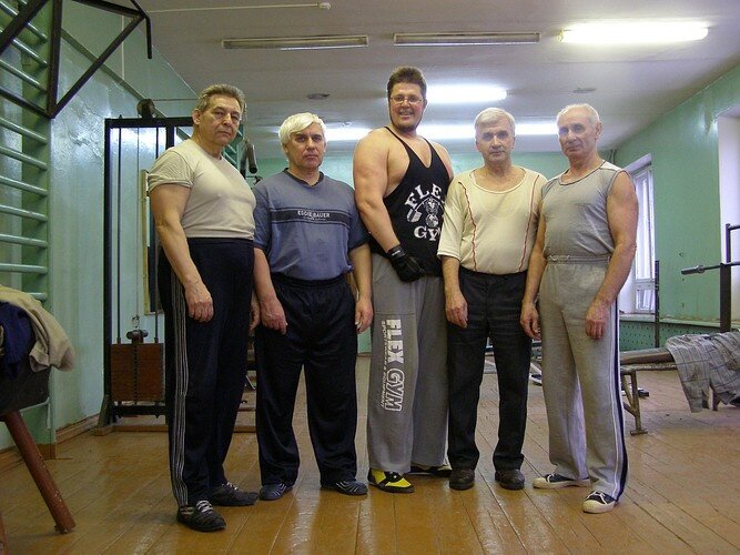 А.Я. Рыжов, Ю.С. Хохлов, А.В. Зиновьев, И.А. Подрядчиков, Б.Л. Нечаев. Фото: КЛАП ТвГУ.