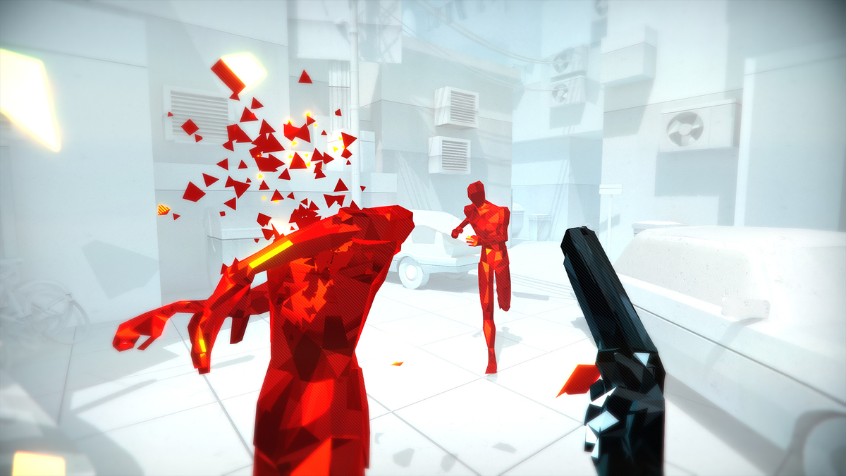 SUPERHOT - Шутер в котором нужно остановиться и подумать. | Общество  престарелых детей | Дзен