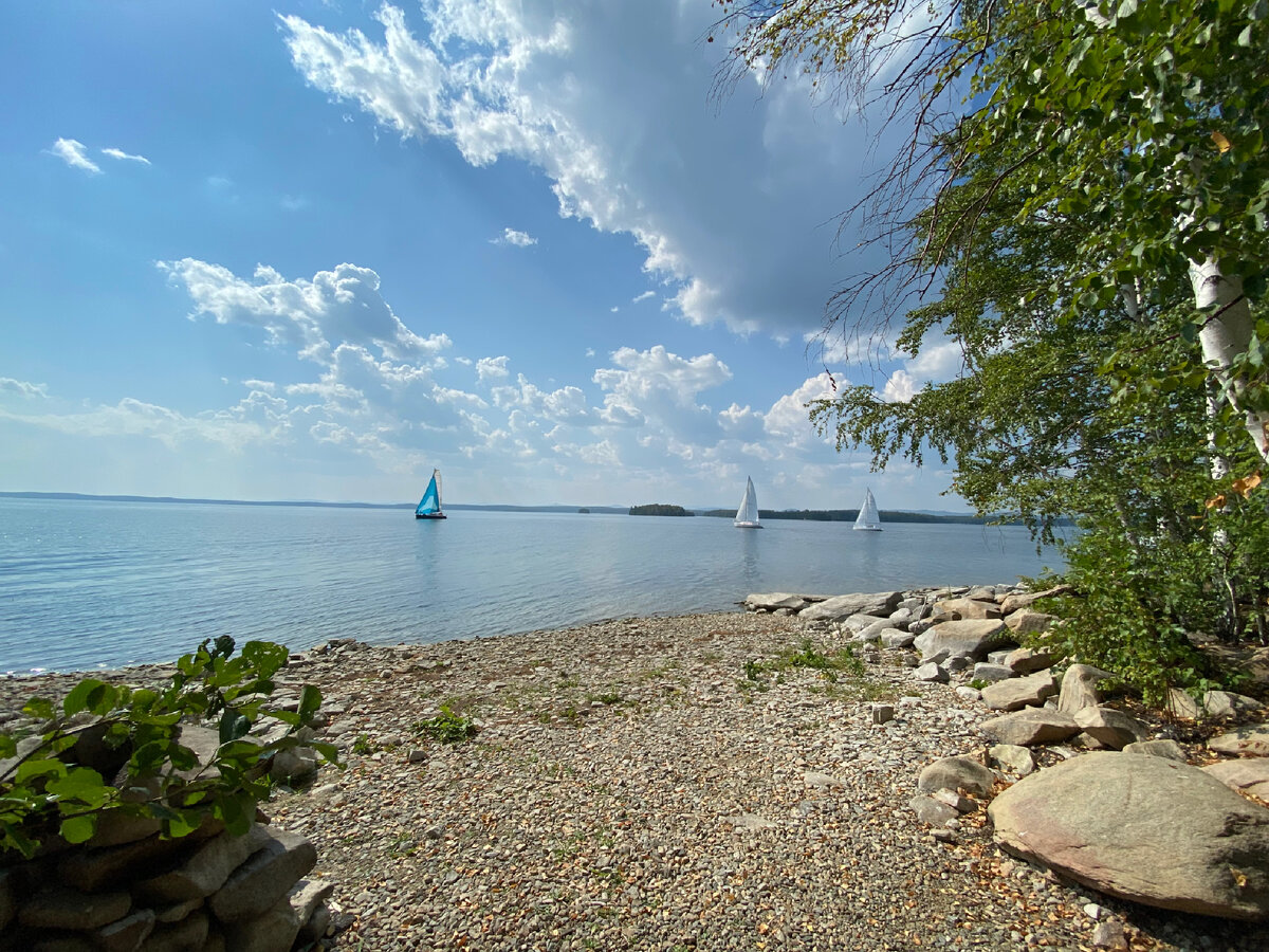 Озеро Увильды. Парусная регата. VIP-ложа.