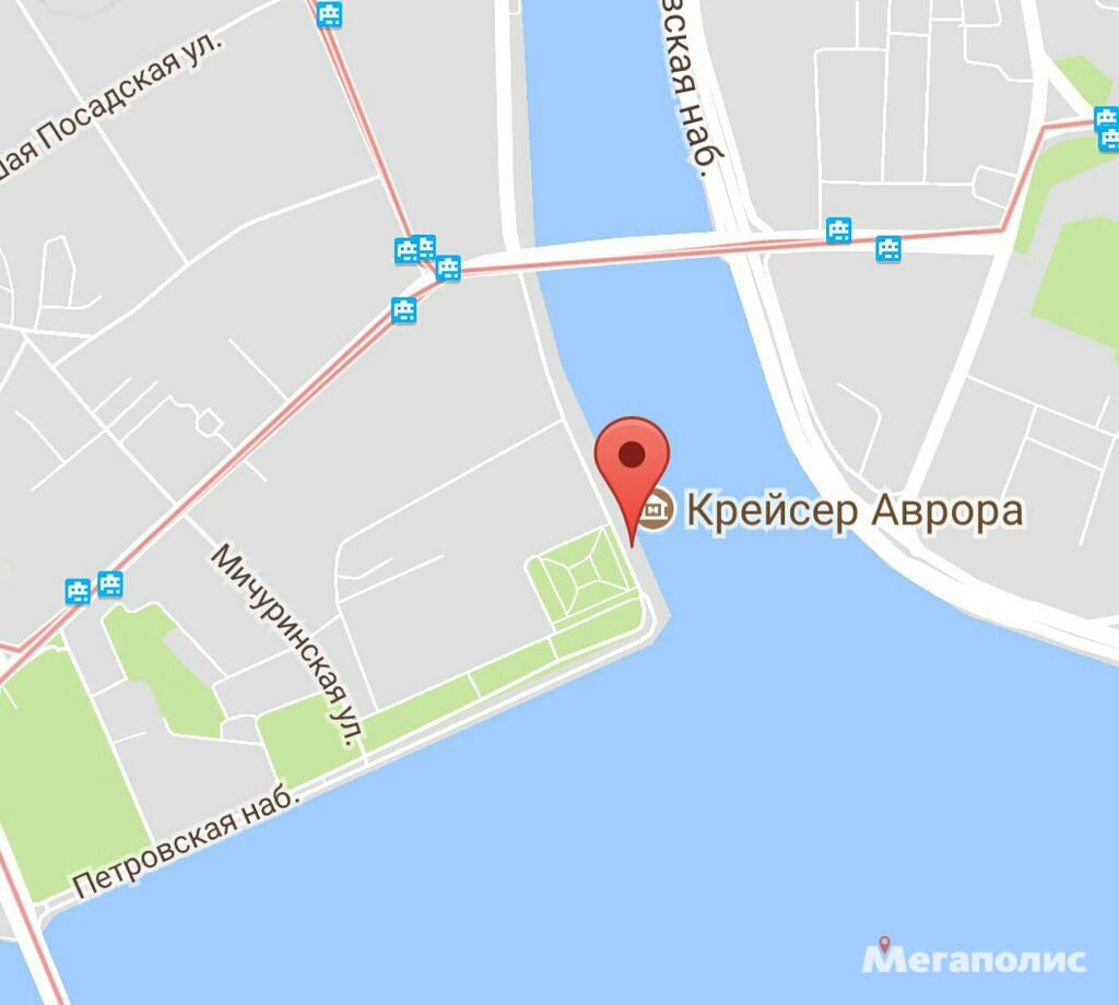 Где находится крейсер аврора в санкт петербурге