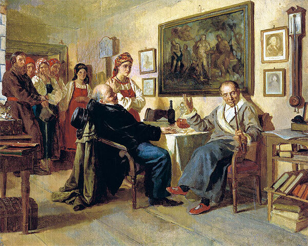  Н. Неврев. Торг
