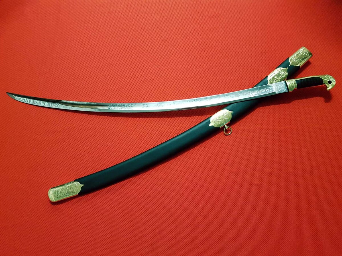 Шашка Баклановская образца 1838 г. (Резная)