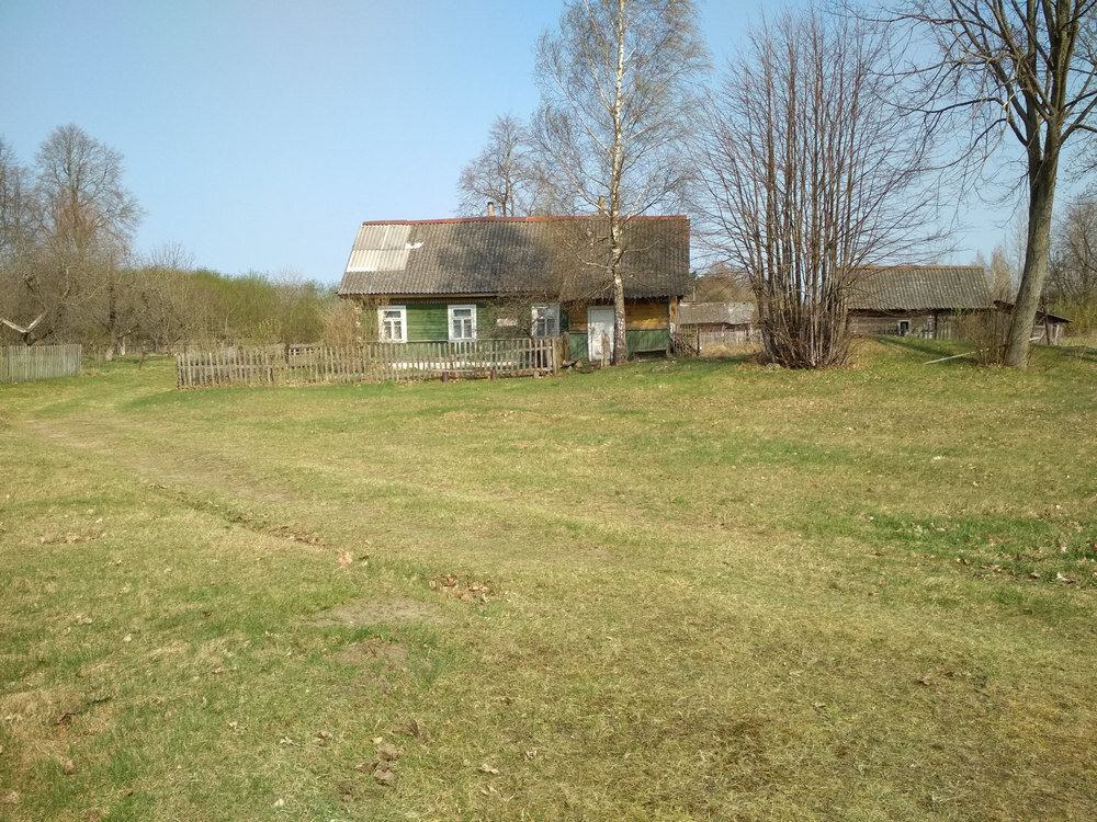 Домик в белорусской деревне