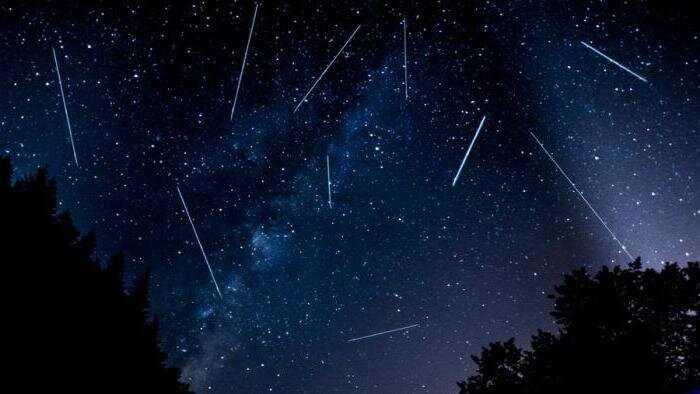 Падение персеидов