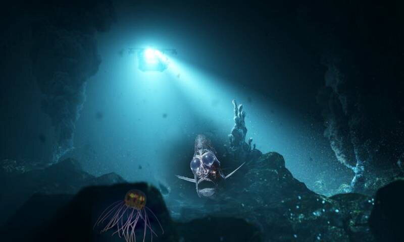 Марианская впадина, подводный мир, таинственные существа, неизведанное, наука, мистика