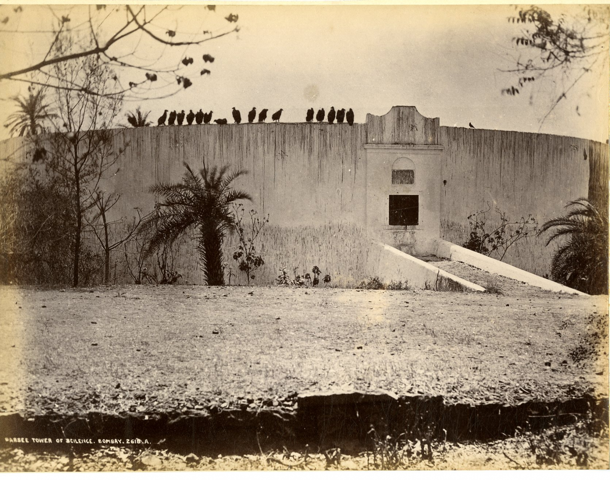Дахма в Мумбаи, Индия, начало 20 века