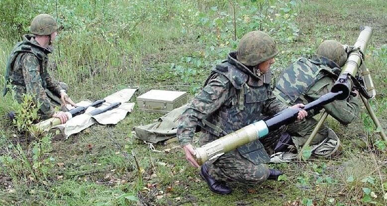 Осуществление перезарядки гранатомета