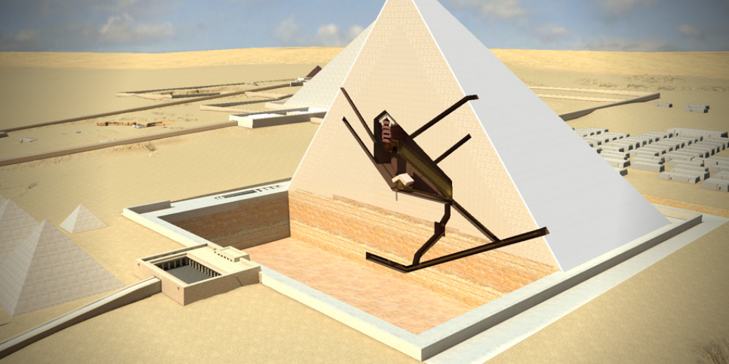 3Д - модель пирамиды (Источник - яндекс картинки)