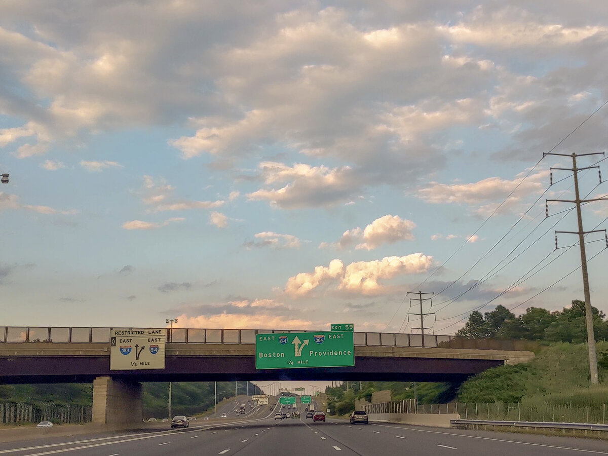 Вот так выглядела основная часть пути