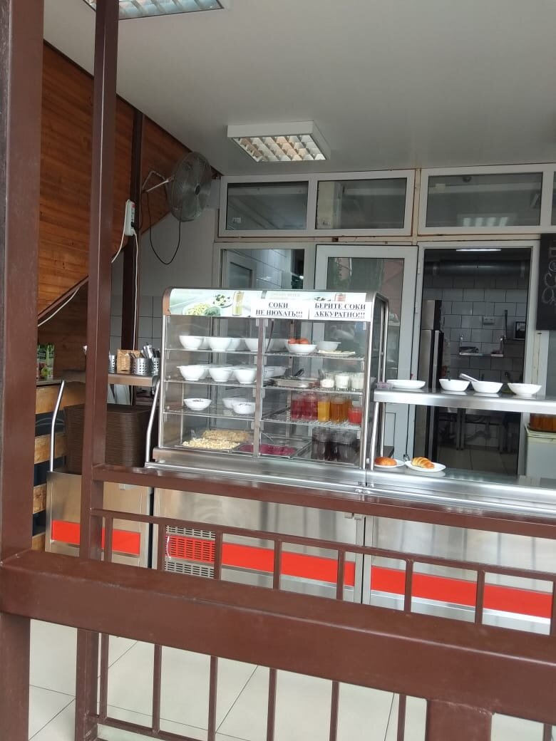 столовая на море в Дивноморское