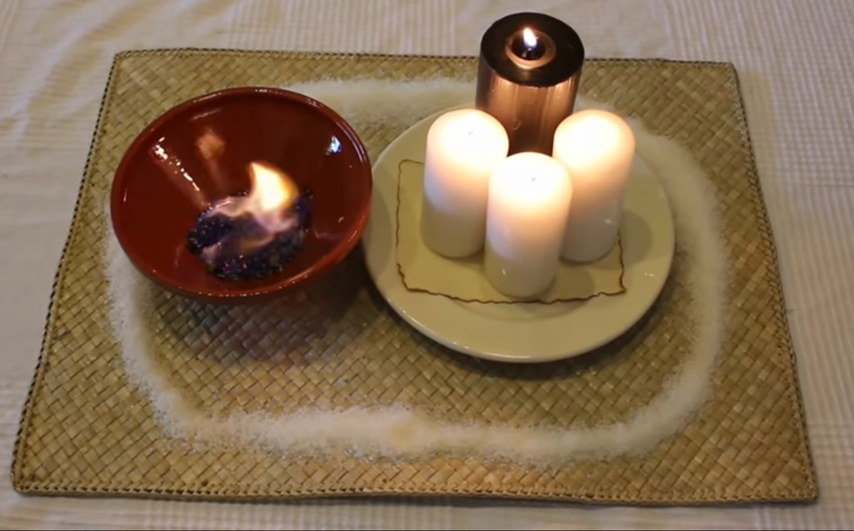 Ритуал для разрушения колдовства.