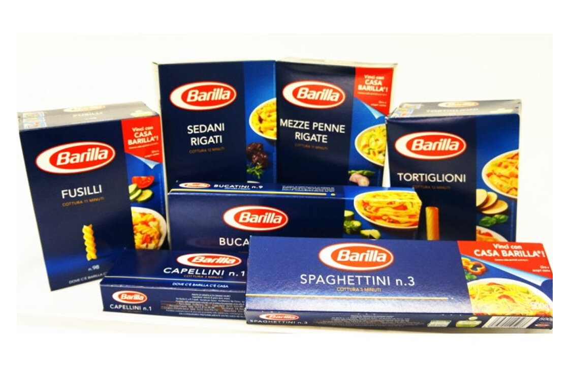 Макароны марки Barilla