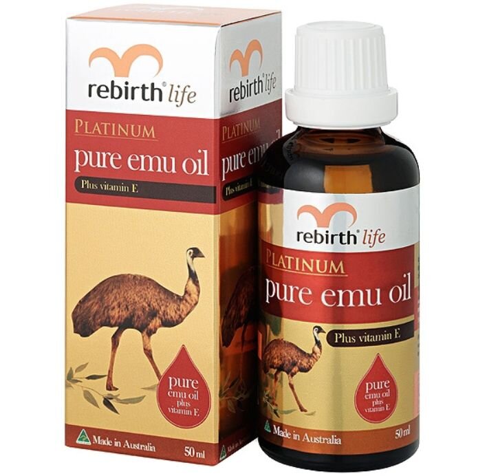 Platinum Pure Emu Oil - платиновое чистое масло эму из Австралии от Rebirth