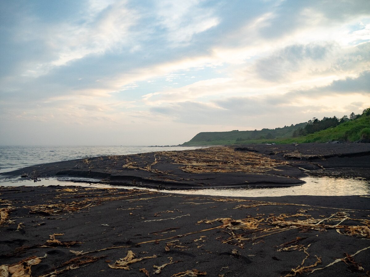 Закат на второй день.