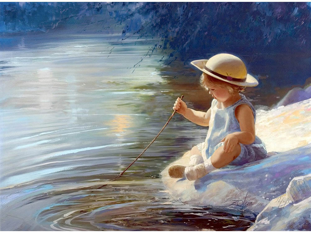 Steve hanks юный художник. картины дональда золана беззаботное детство. искусство для детей. дети в живописи. леонович владислав николаевич картины.