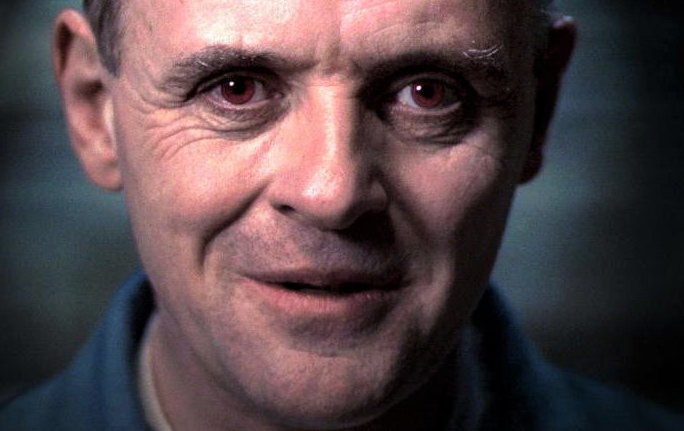 Ганнибал Лектер. Кадр и фильма "Молчание ягнят"