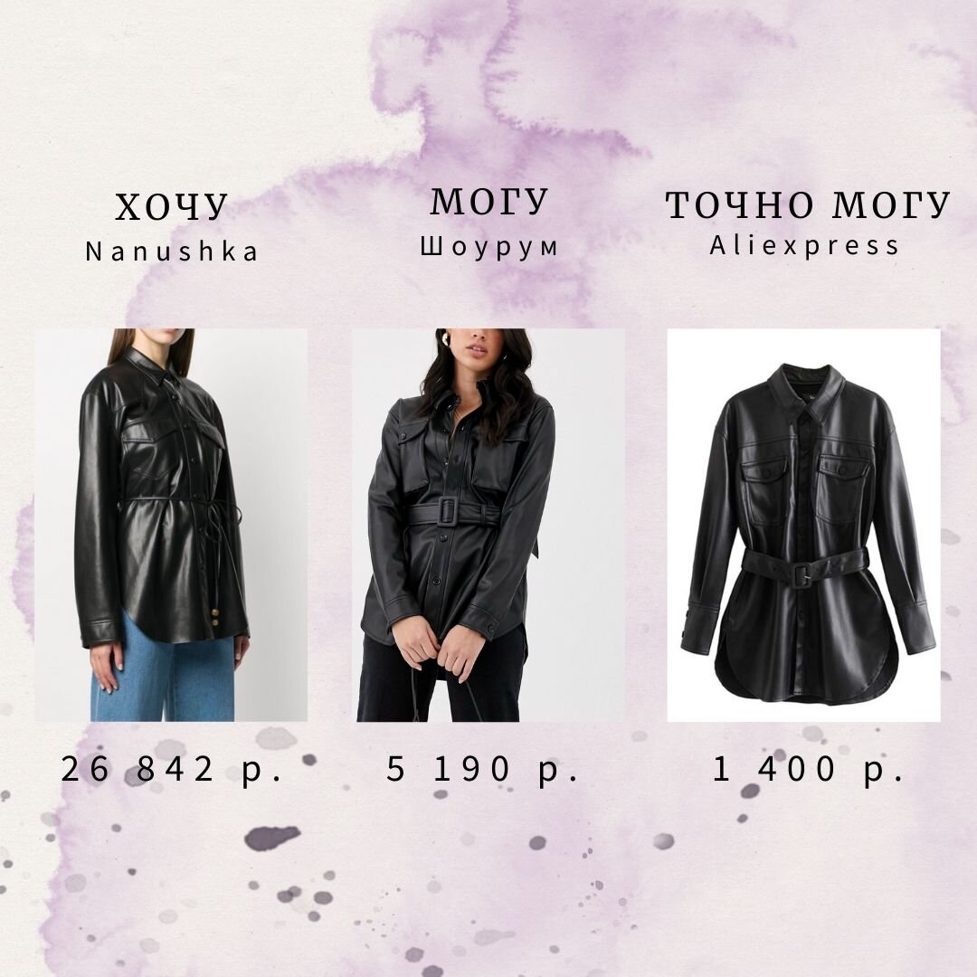 Кожаная рубашка, Aliexpress