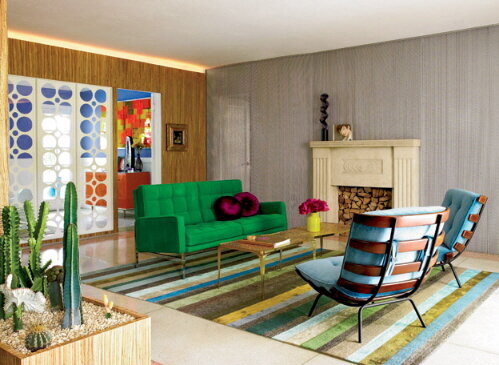 Гостиная в стиле авангард.
