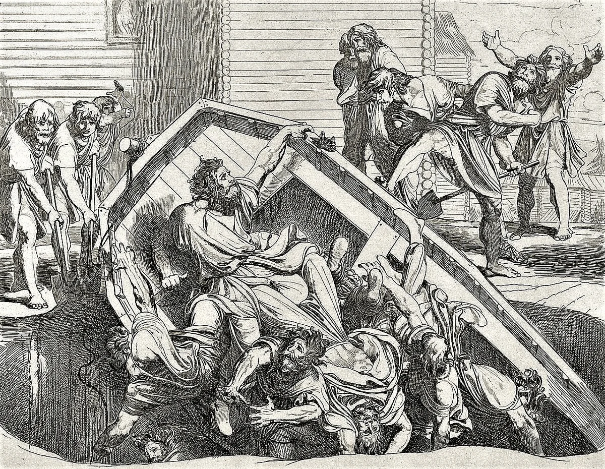 Закопаны заживо...