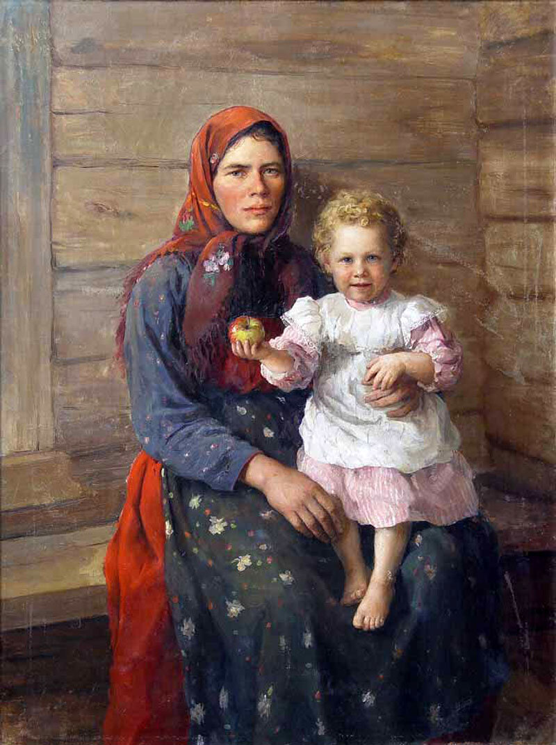 Художник - Сычков Федот Васильевич.