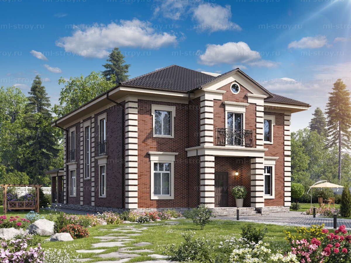 Проект архитектурного бюро «Миллениум». Фото: houseplans-wb.ru