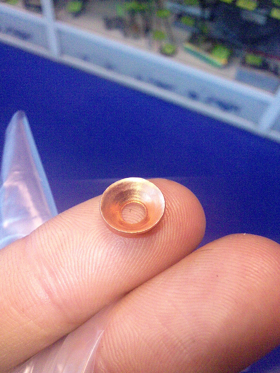 Размер который мне подходил по прикидкам 3*9*1.5мм.