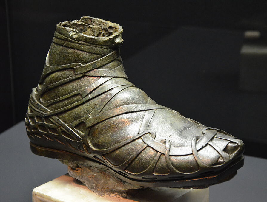 Вот так выглядела солдатская калига, общедоступный источник Яндекс