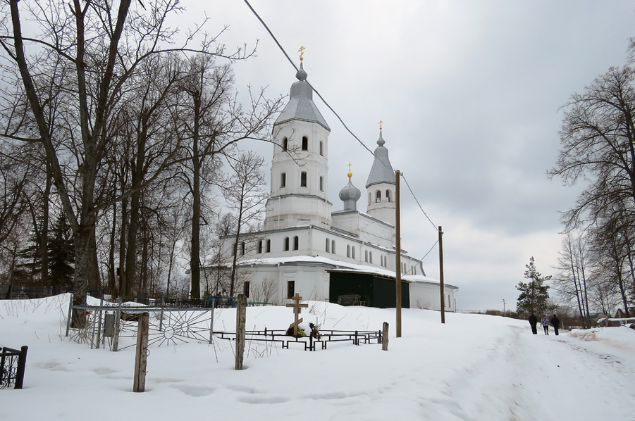 Село Филипповское Киржачский район зимой