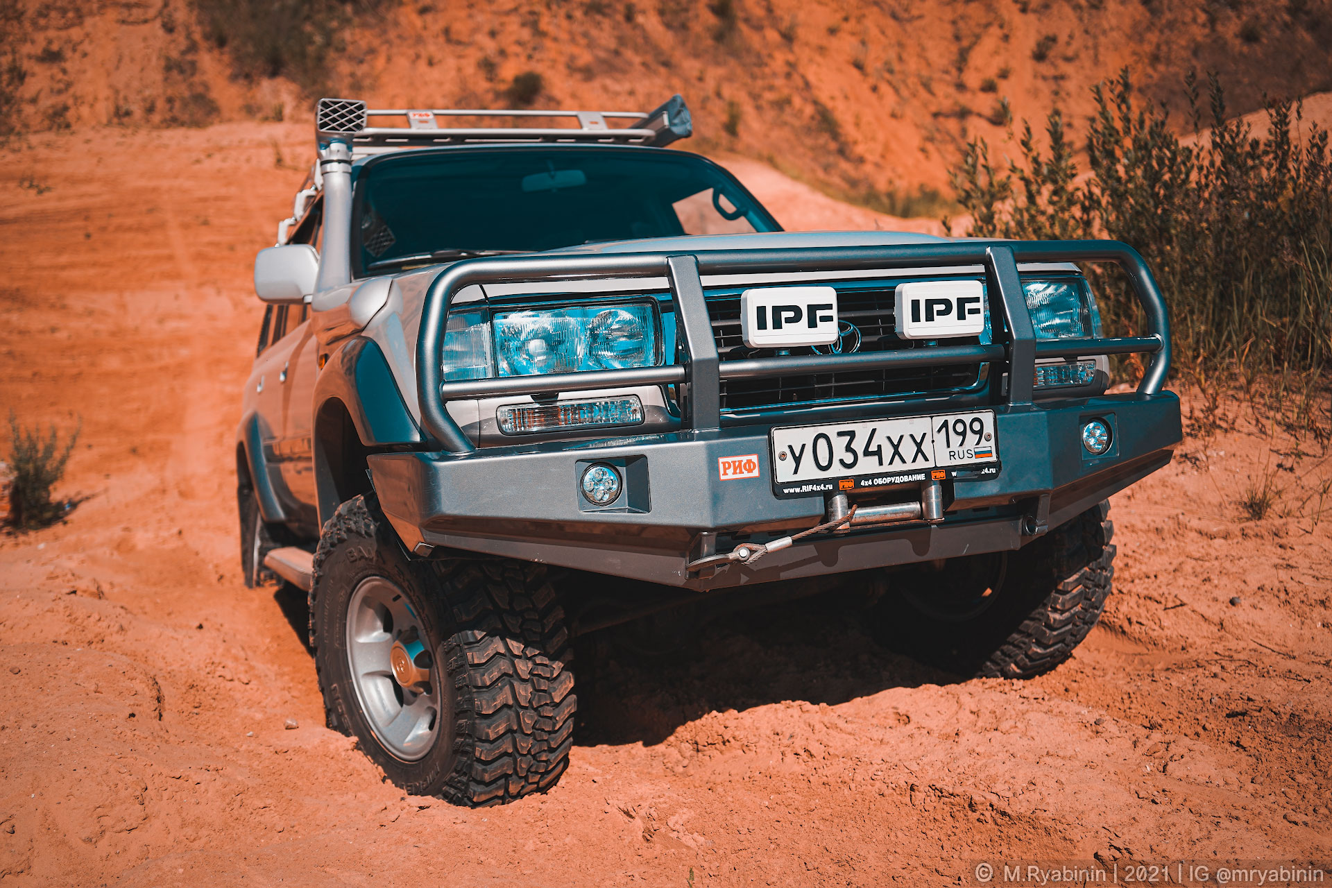 Toyota Land Cruiser 80 - мечта искателя приключений или внедорожный тюнинг легенды2