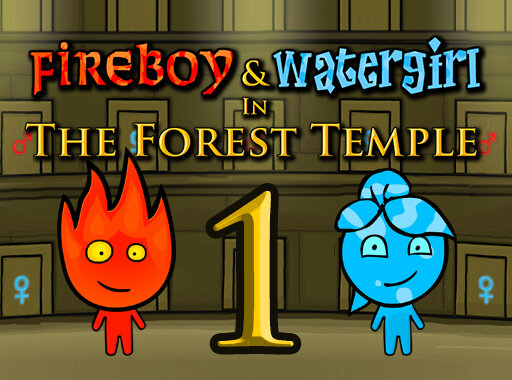 Игра "Огонь и Вода: В Лесном храме"
