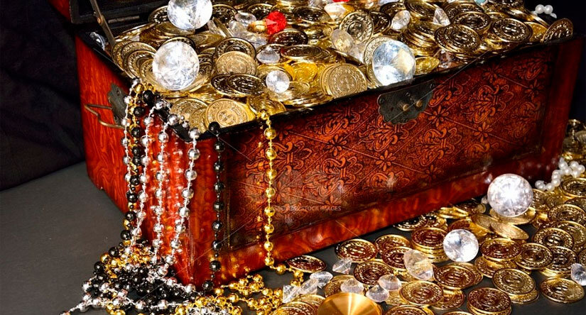 Как правило, клады находят случайно