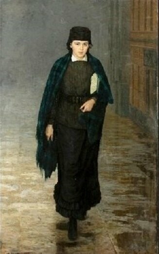 Н. Ярошенко. Курсистка. Картина 1883 г. Здесь и далее изображения из открытых источников.
