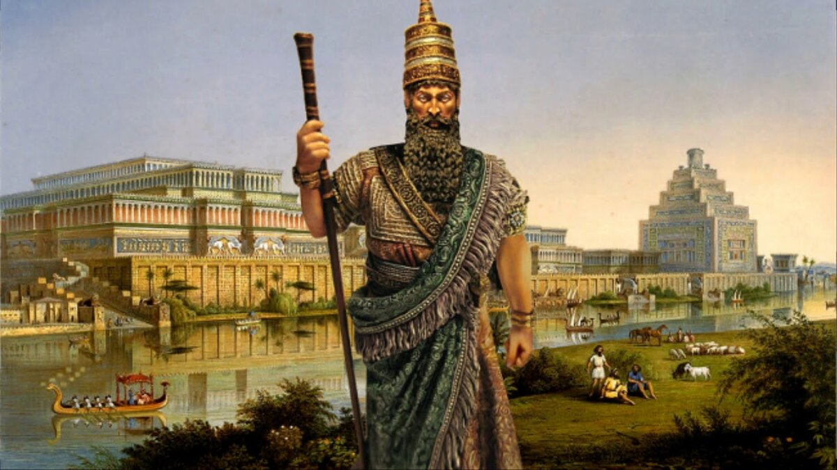 Царь Саргон Вавилон