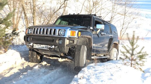 Hummer H3 лучше УАЗа. Dodge Ram и Jeep Cherokee удивляют. Сравнение, бездорожье