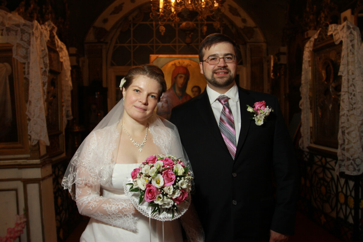 Венчание Александра и Марины