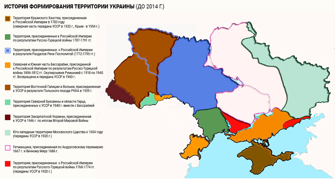 Украина карта конфликта