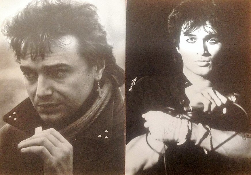 Вот они, легенды русского рока! Константин Кинчев и Виктор Цой, кумиры безвозвратно ушедшей эпохи. Фото взято из открытых источников.