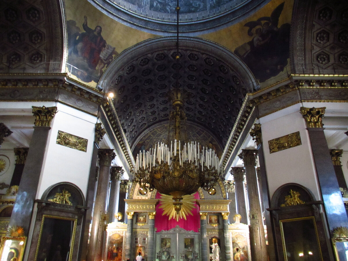 Казанский собор в Санкт Петербурге внутри
