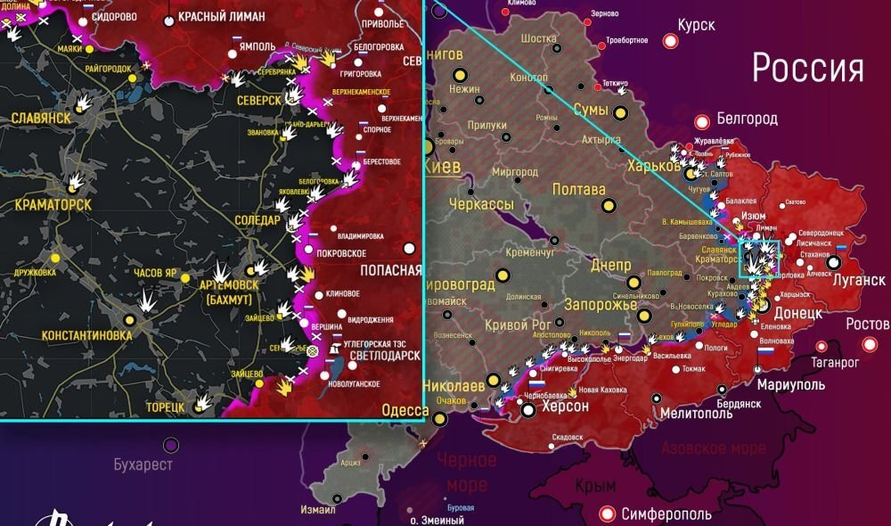 Риа новости карта спецоперации