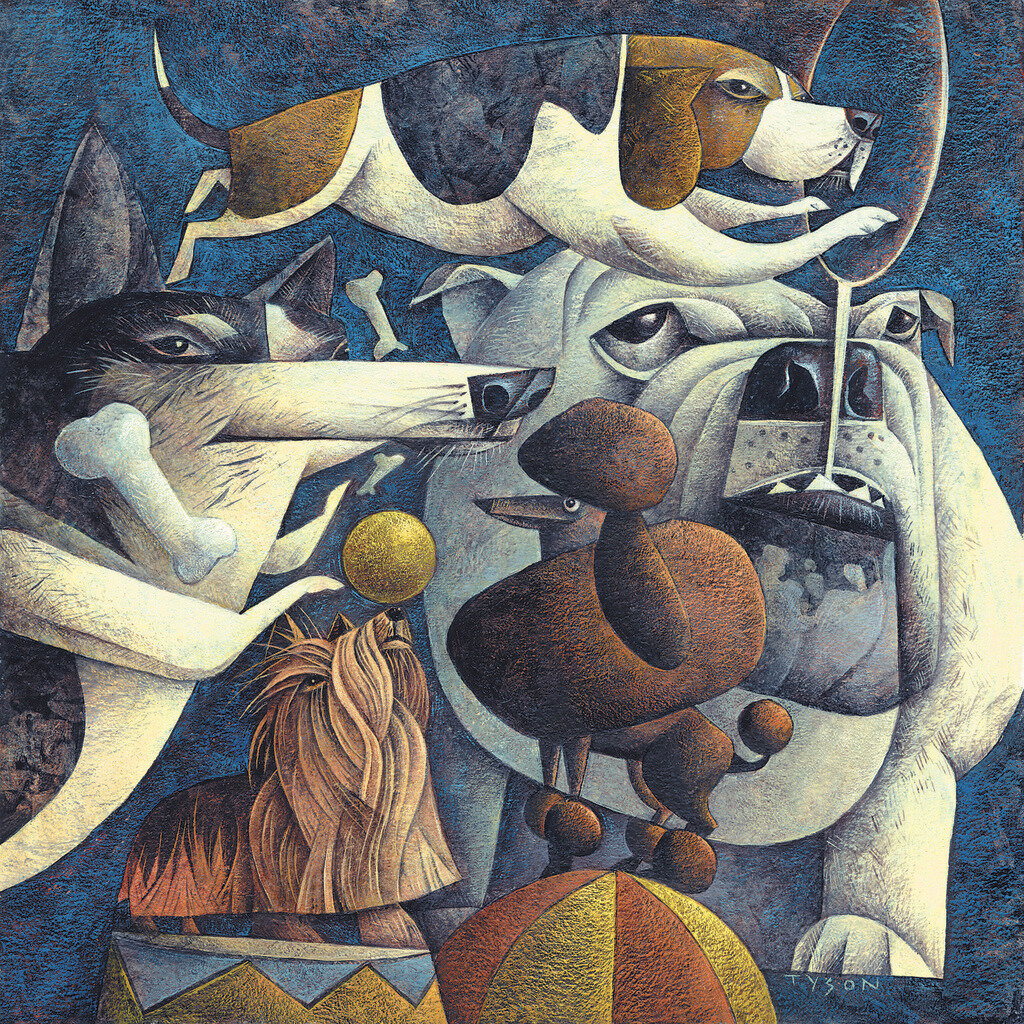 Сара Тайсон (Sara Tyson). Старые собаки