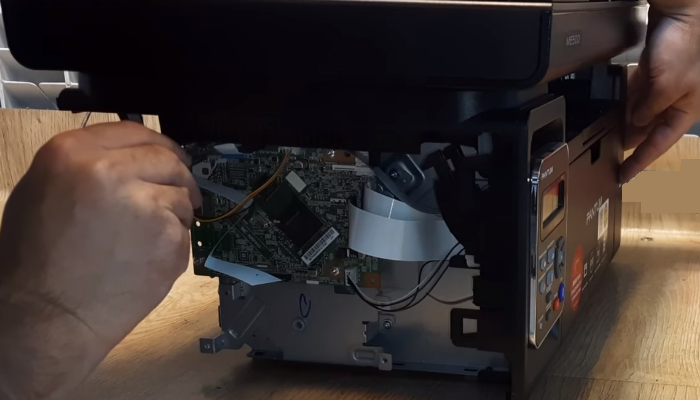 Фото 28. Нажимаем кнопку Get Printer ID. Аппарат выходит в принудительный режим (BootLoaderMode !!!)