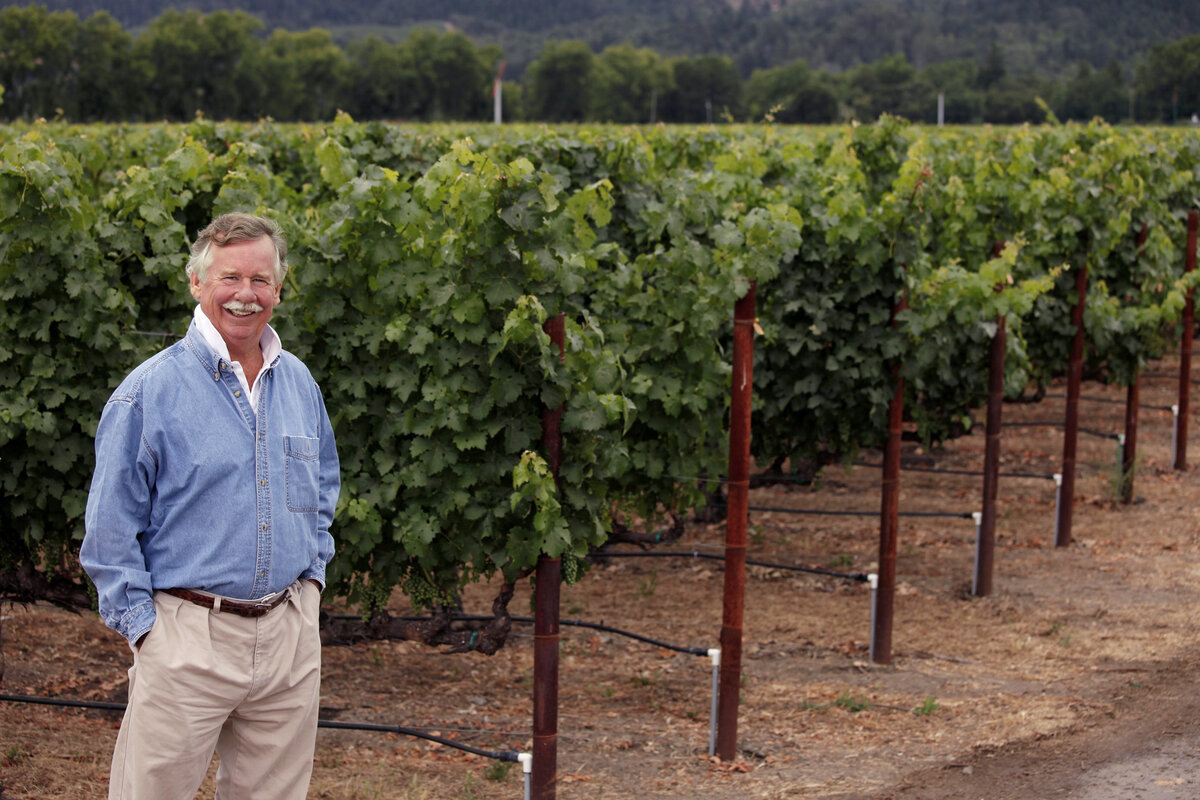 Фред Шредер. Фото: © Schrader Cellars 