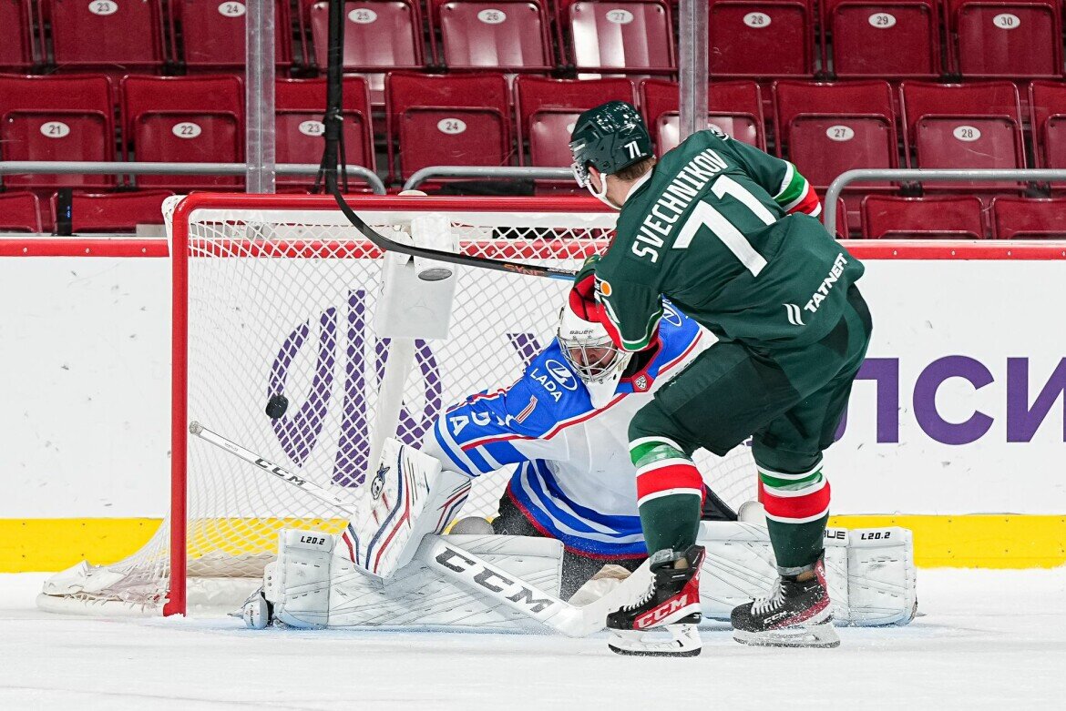 ​«Конечно, площадка немного другая для меня, но главное – победа команды». Фото: ak-bars.ru